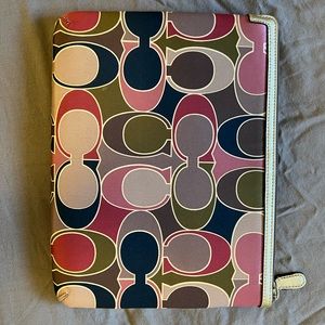 Coach ipad slip case